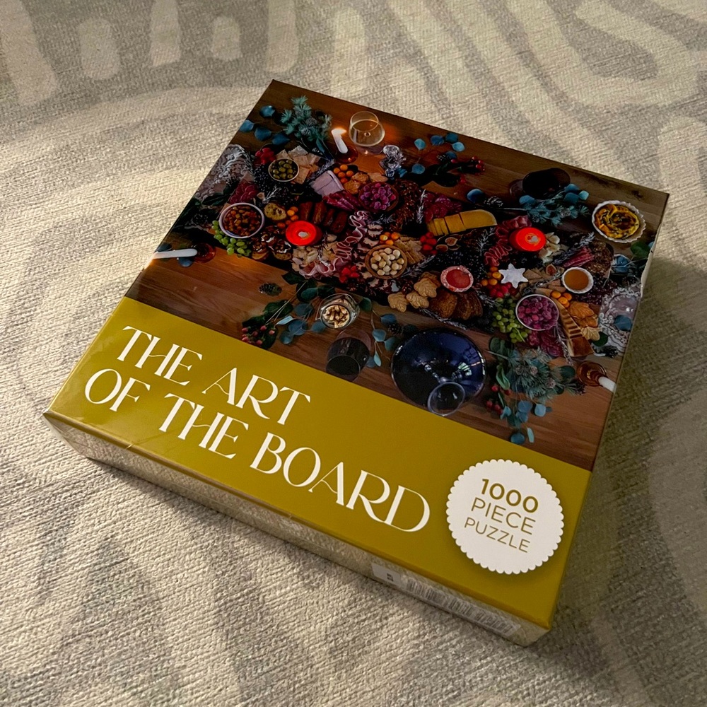 “The Art of the Board” 1000 Piece Charcuterie Puzzle